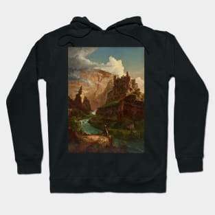 The Fountain of Vaucluse by Thomas Cole Hoodie